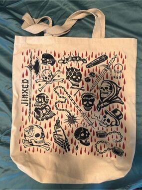 While Odin Sleeps Jinxed Canvas Tote